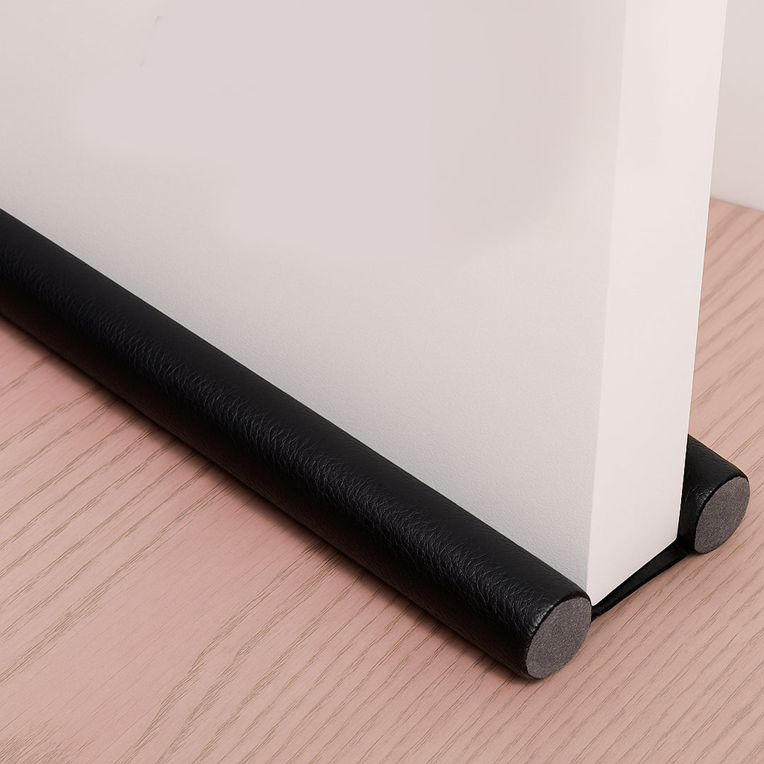 Zócalo doble anti viento impermeable para puerta 80cm en uso – Mil Ideas