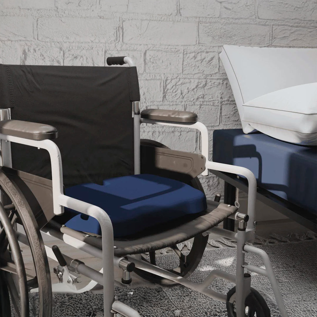 Cojín almohadón TheraDona diseño ergonómico en uso – Mil Ideas