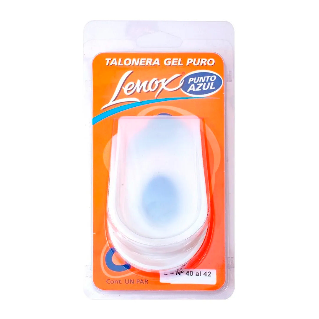 Talonera gel Punto Azul vista adicional – Mil Ideas