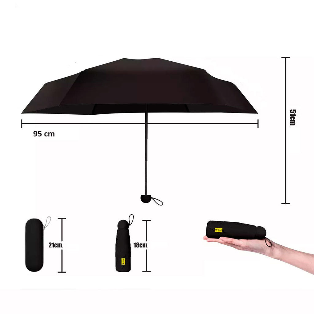 Mini paraguas plegable vista adicional – Mil Ideas