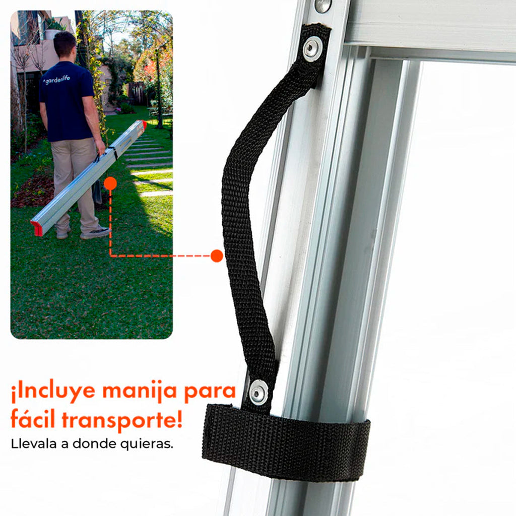 Escalera compacta de 5 escalones calidad superior vista adicional – Mil Ideas