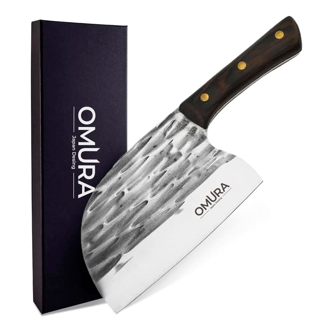 Cuchillo Forjado Omura Modelo Kanda con Funda – Mil Ideas