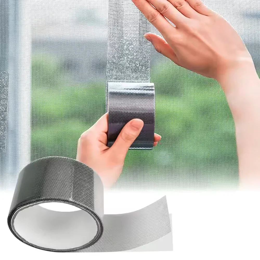 Cinta de reparación de mosquitero autoadhesiva 2mts – Mil Ideas