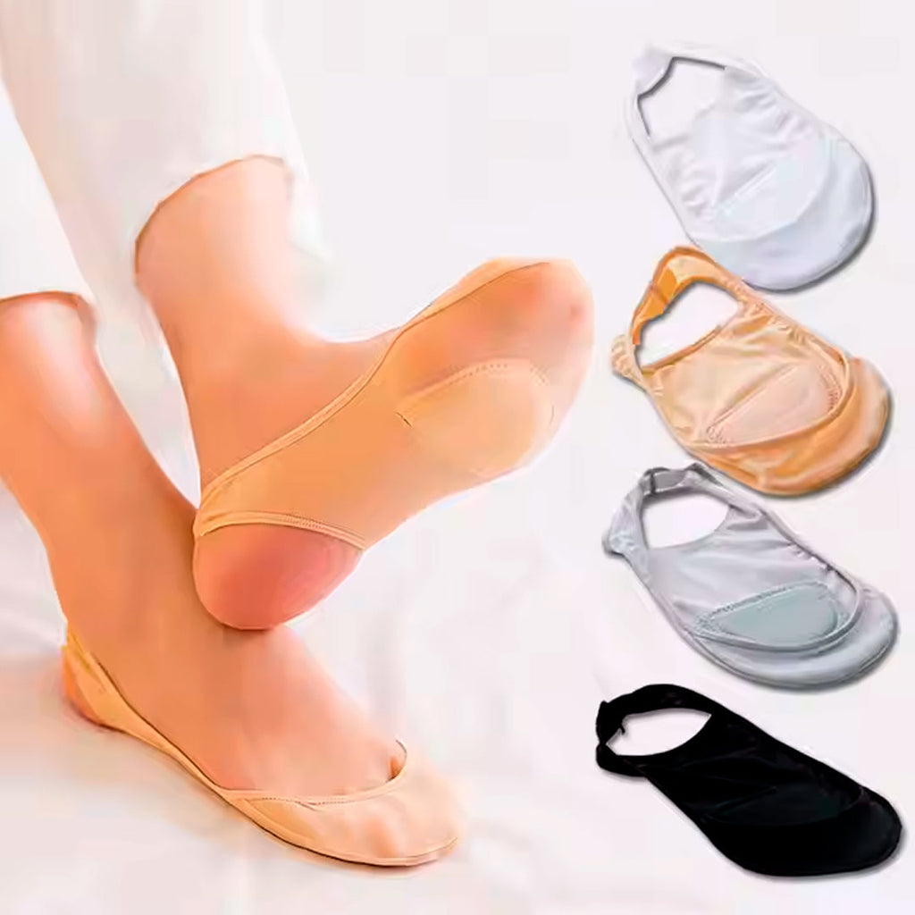 Pack de 4 Calcetines Invisibles de Silicona Antideslizantes