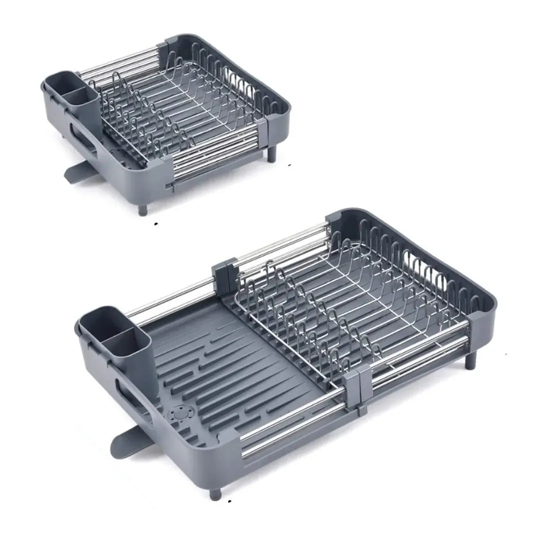 Escurridor de platos extensible con drenaje – Mil Ideas