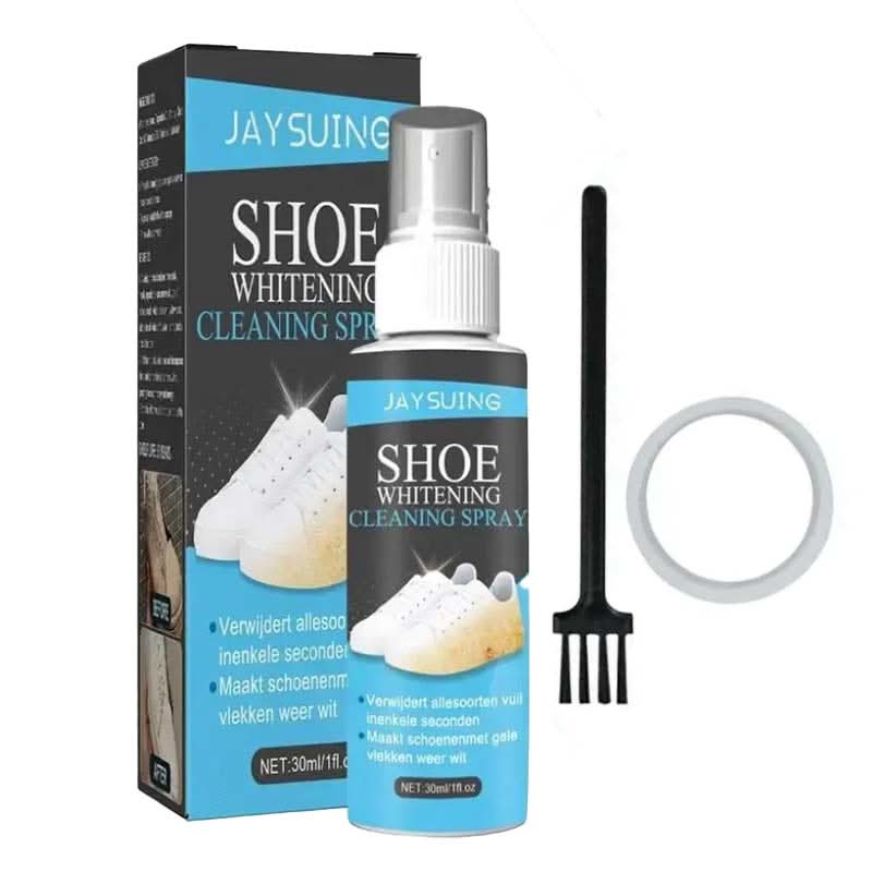 Gel blanqueador para calzado en espuma en uso – Mil Ideas