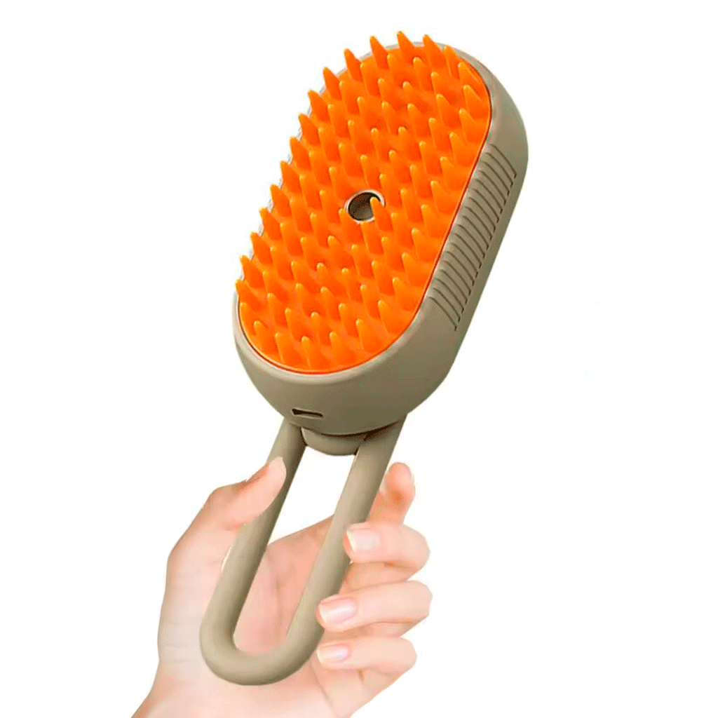 Cepillo vaporizador para mascotas detalle – Mil Ideas