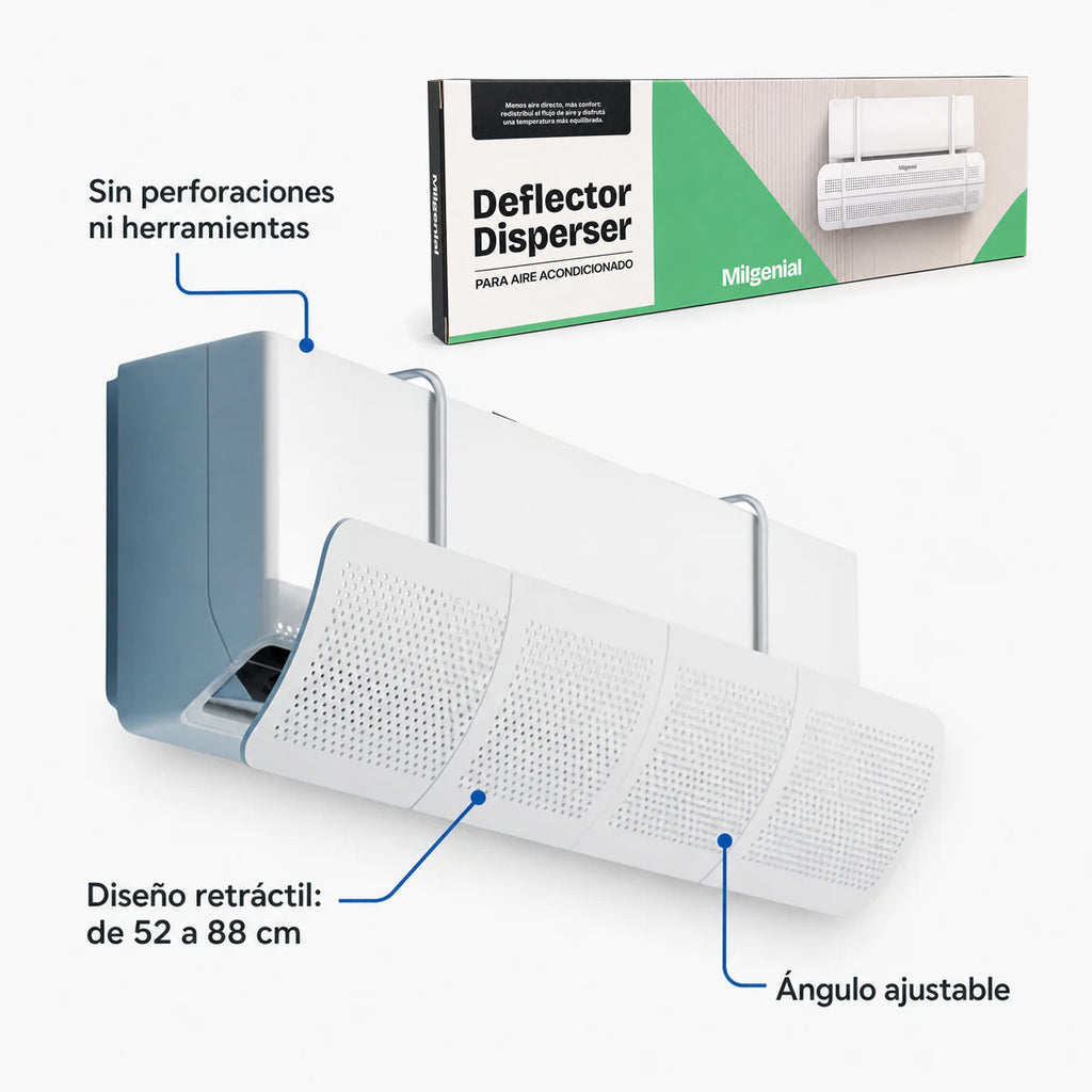 Deflector Disperser para Aire Acondicionado Mil Ideas