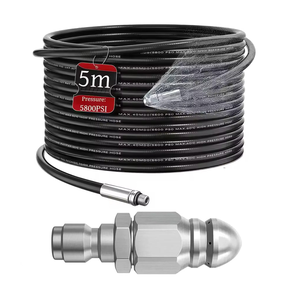 Manguera con Puntero para Herramienta de Limpieza Presion 5m