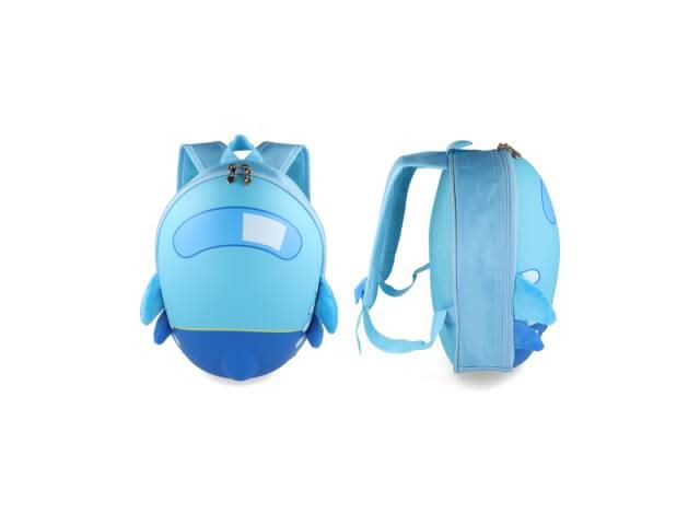 Mochila infantil rígida diseño de avión – Mil Ideas