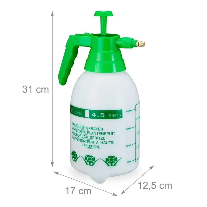 Pulverizador rociador de líquidos capacidad 2L vista adicional – Mil Ideas