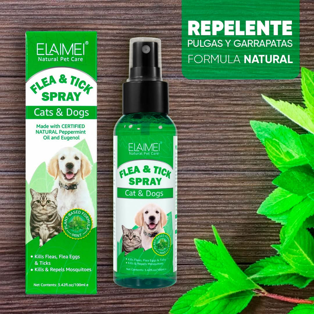 Repelente de pulgas y garrapatas fórmula natural – Mil Ideas