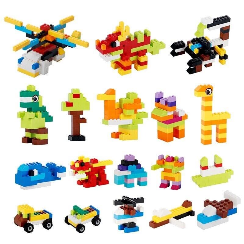 Juego ladrillos encastre colores vista adicional – Mil Ideas