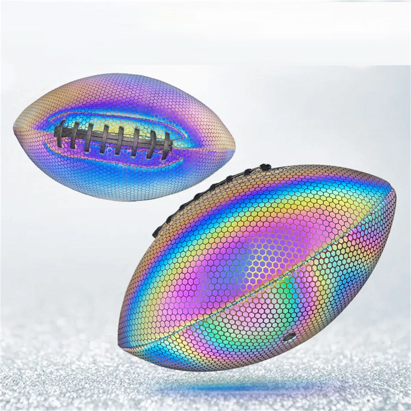 Pelota de fútbol americano reflectiva Luminus vista adicional – Mil Ideas