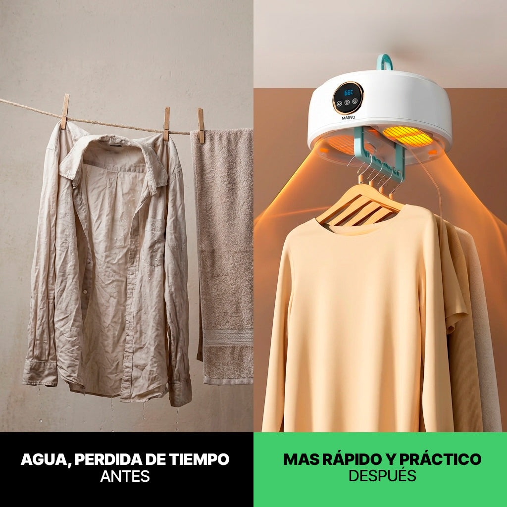 Secador de ropa Marvo HDR-004 en uso – Mil Ideas