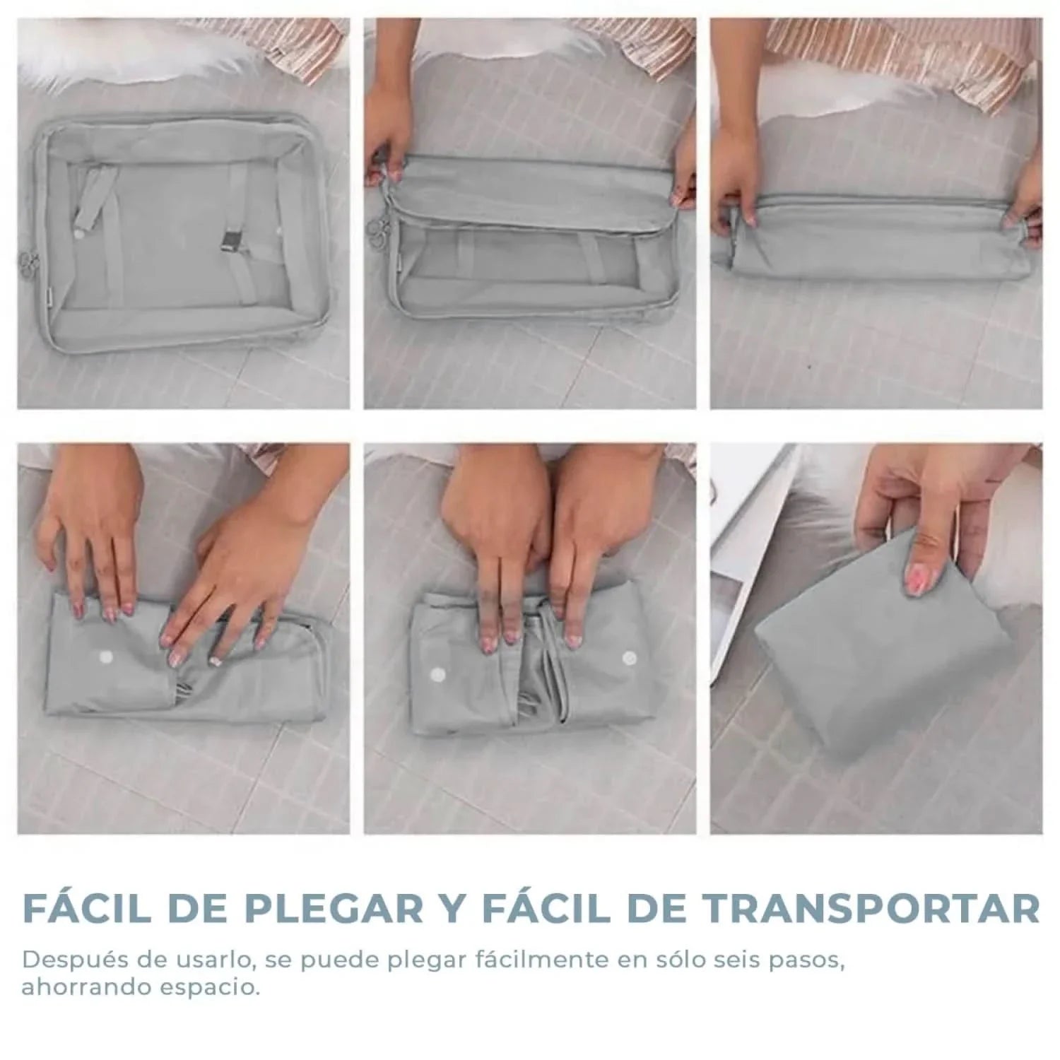 Bolsas organizadoras para viaje 8 piezas vista adicional – Mil Ideas