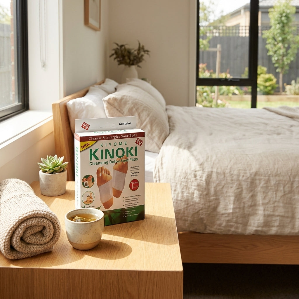 Parches Desintoxicantes Kinoki para Pies x10 detalle – Mil Ideas