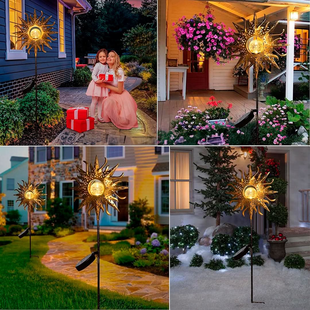Luz solar Sun Glass para jardín detalle – Mil Ideas