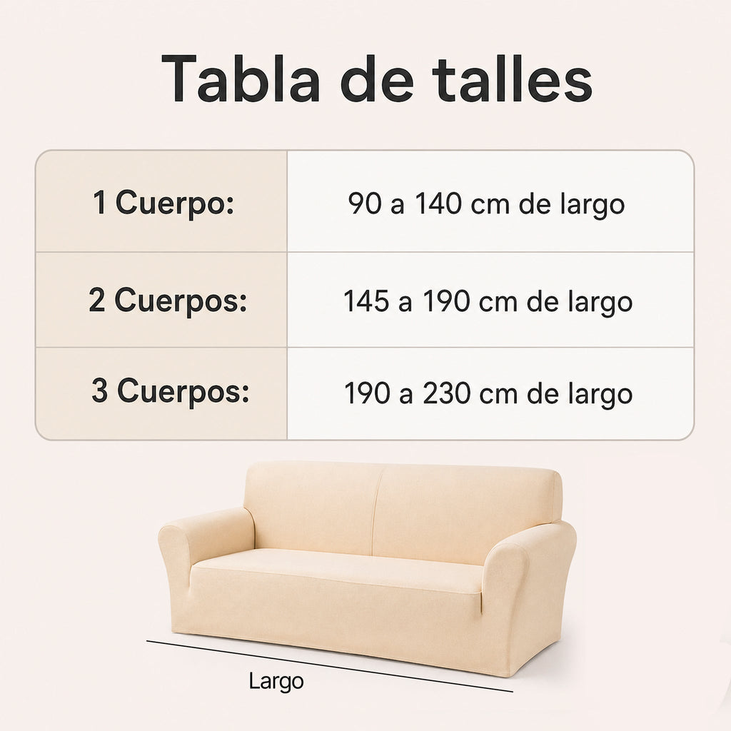 Funda Protectora de Sofá Anti Manchas Mil Ideas