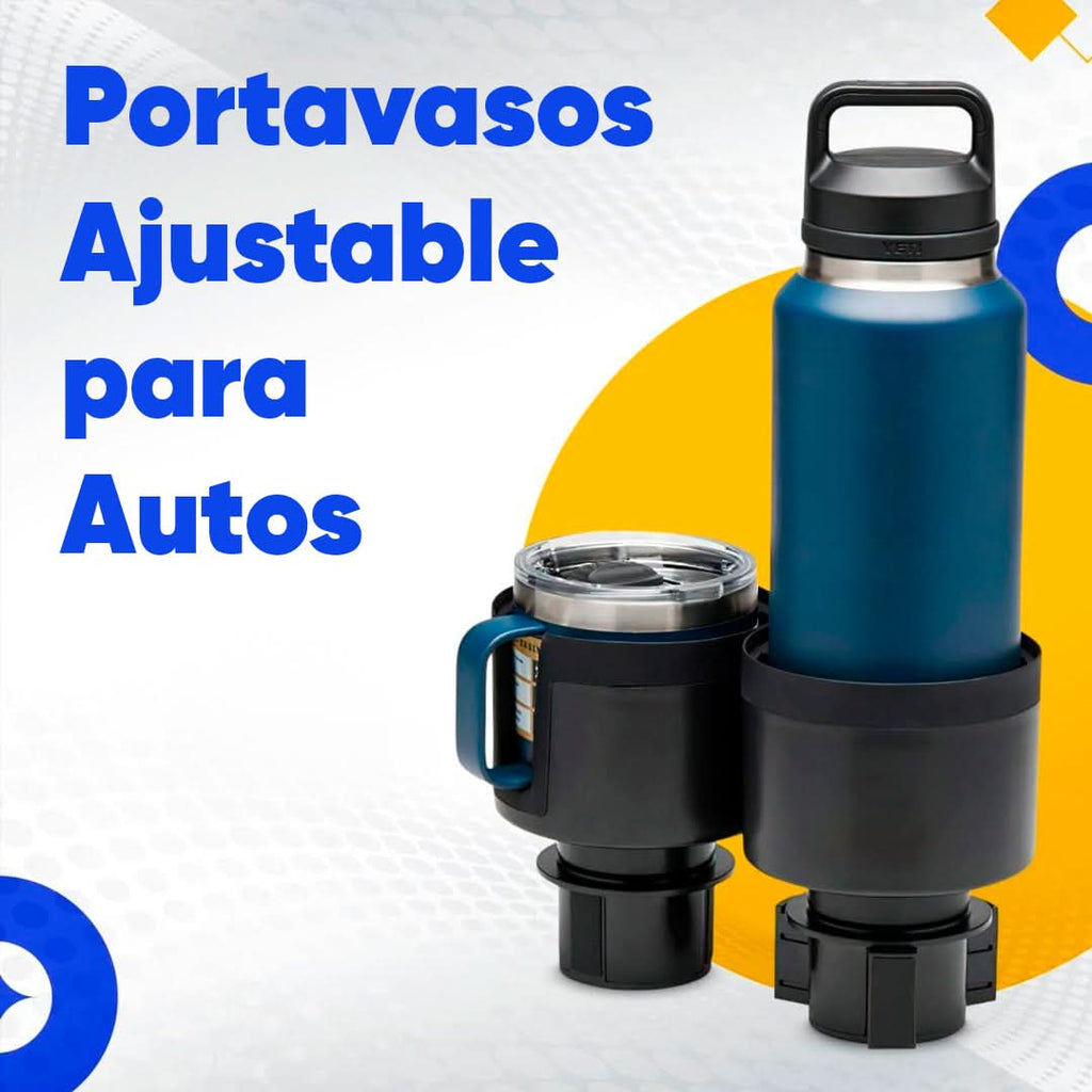 Porta Vasos y Mate Ajustable para Auto vista adicional – Mil Ideas
