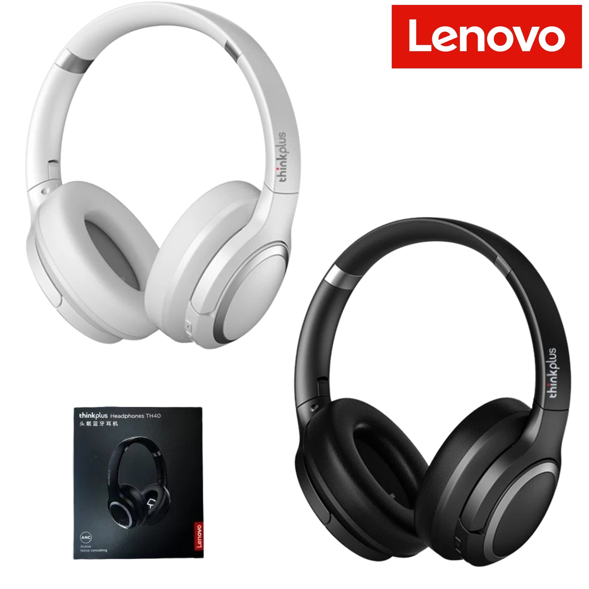 Auriculares Bluetooth Lenovo TH40 detalle – Mil Ideas
