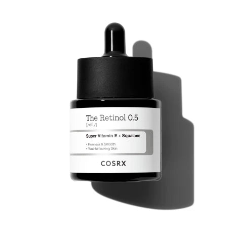 Sérum retinol 0.5% con vitamina E y escualeno 20ml – Mil Ideas
