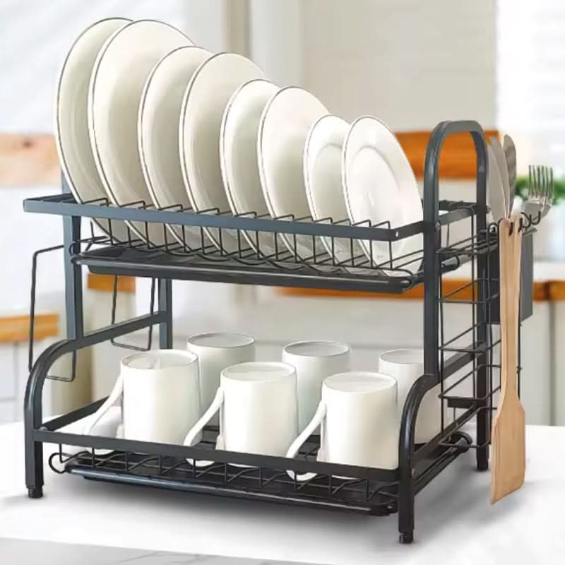 Escurridor Tretten 2 pisos Mil Ideas en uso en cocina – Mil Ideas