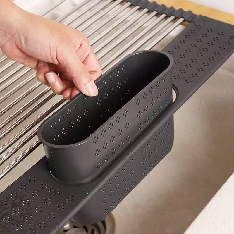 Escurridor Esterilla Roll Up Mil Ideas con Cubiertero vista adicional – Mil Ideas