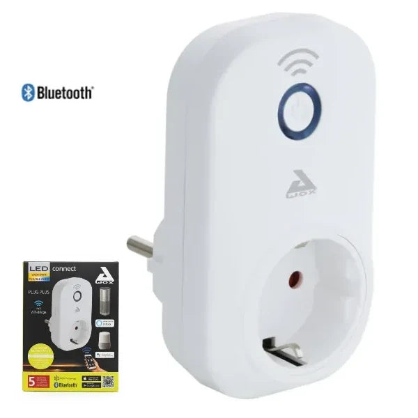 Enchufe inteligente Bluetooth Smart AWOX by EGLO 10A vista adicional – Mil Ideas