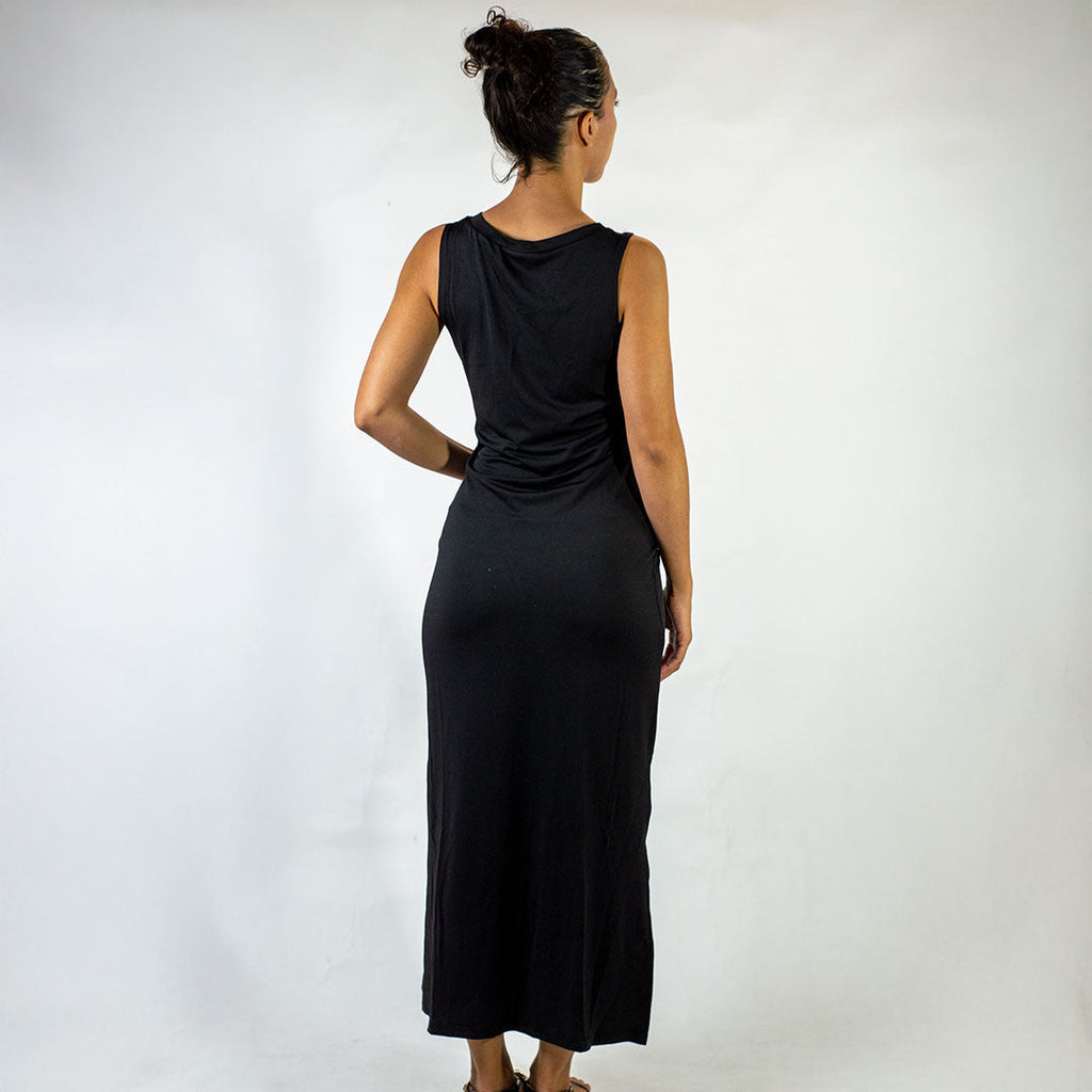 Vestido Moderno con Cuello en V vista adicional – Mil Ideas