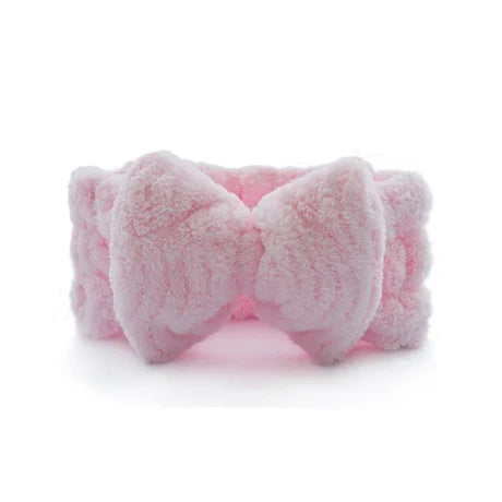 Vincha SPA rosa en uso – Mil Ideas