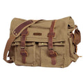 Bolso Halden de Lona y Cuero Marca Vinitivo
