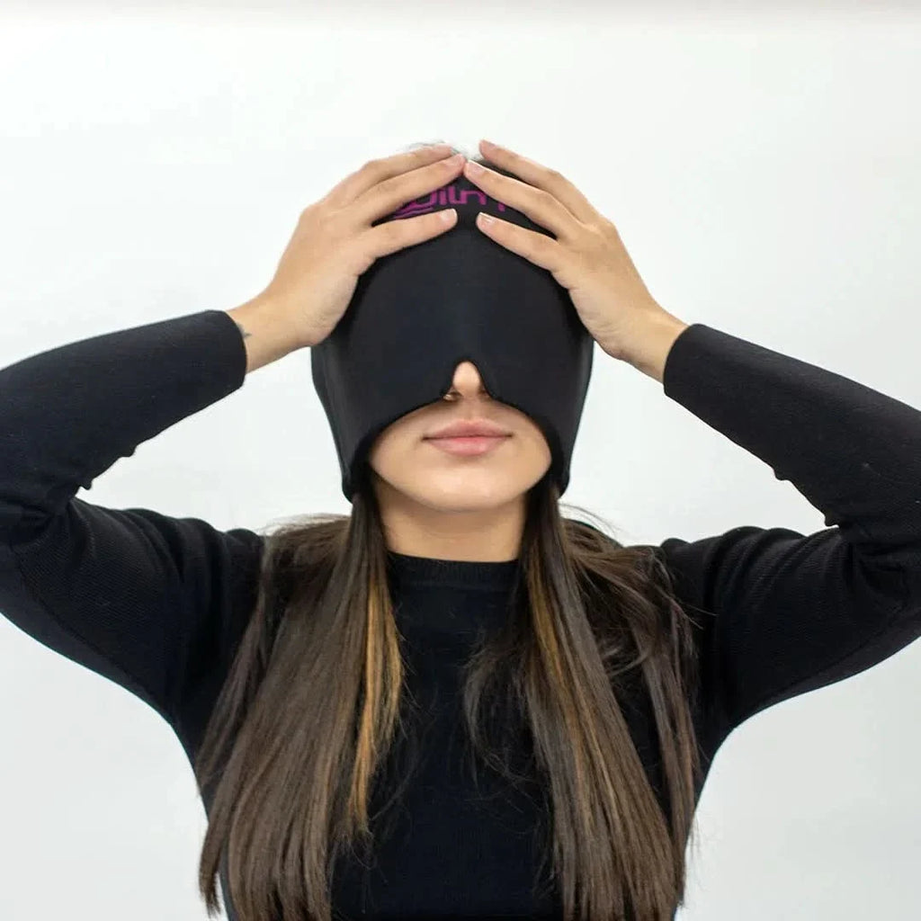 Gorro gel migraña CoolRelax detalle – Mil Ideas
