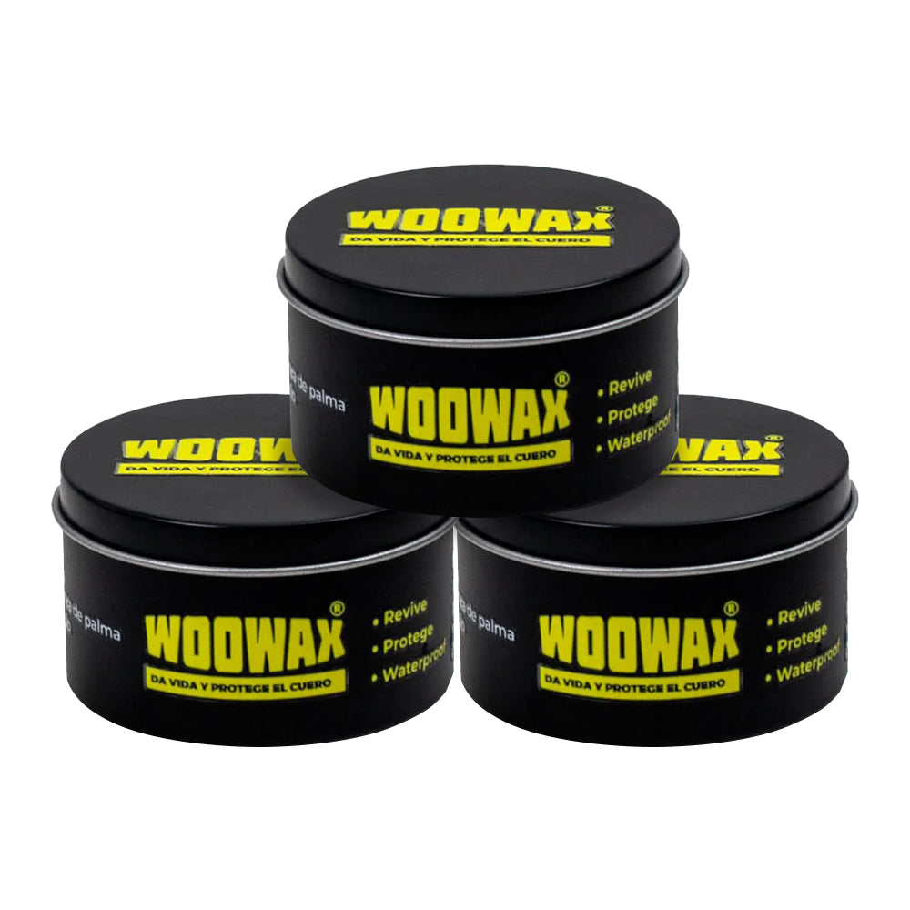 Pack de 3 protector y revividor de cuero Woowax – Mil Ideas