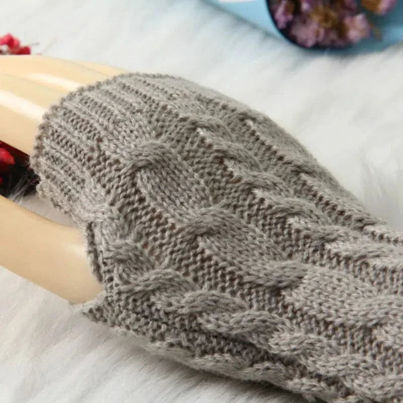 Guantes de medio dedo en lana vista adicional – Mil Ideas